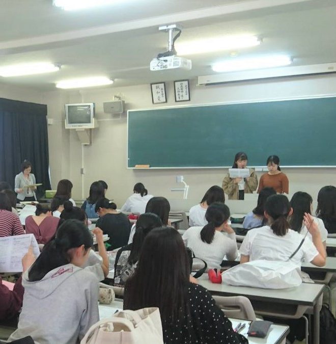 幼児保育学科 施設実習 が無事に終わりました 精華女子短期大学 福岡の女子短期大学
